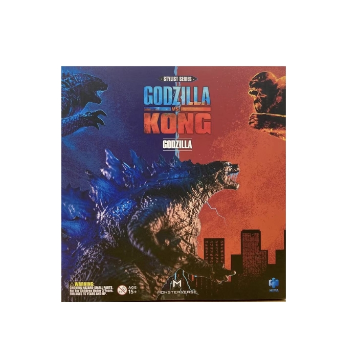 Hiya Toys Stylist Series GODZILLA VS KONG Godzilla Bikes And Toys Inc