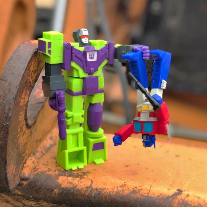 Super 7 Reaction Transformers Devastator - Image 6
