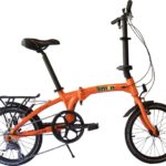 Bicicleta Plegable Lemon Bikes Modelo Dany Naranja