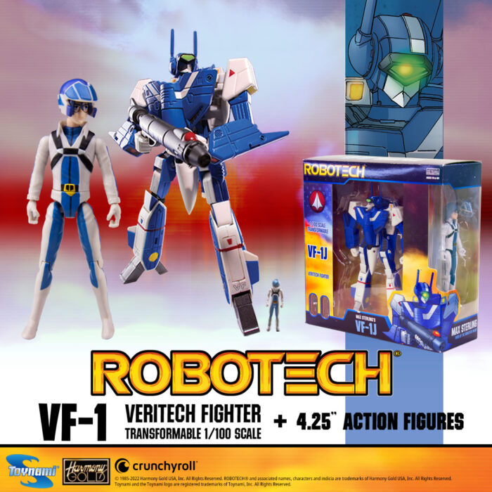 TOYNAMI ROBOTECH COMBO MAX STERLING – Bikes And Toys Inc