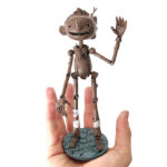 Estatua  Pinocchio ( Ver. Guillermo del Toro) Impresión 3D, sin articulaciónes