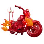 Hasbro Marvel Legends - GHOST RIDER Johnny Blaze con motocicleta - Image 4