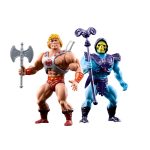 Mattel - Masters of the Universe Origins: Retro Punching HE-MAN Y SKELETOR (80 aniversario)