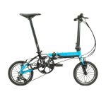 Bicicleta plegable DAHON K3 14" color Azul con negro