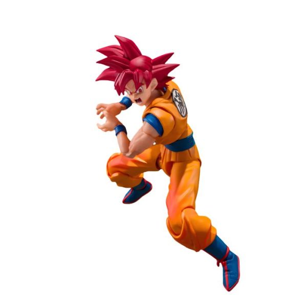 Bandai ShFiguarts SUPER SAIYAN GOD SON GOKU GOD AURA - Image 3