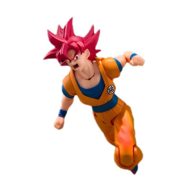 Bandai ShFiguarts SUPER SAIYAN GOD SON GOKU GOD AURA - Image 2