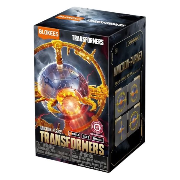 BLOKEES TRANSFORMERS UNICRON PLANET  MODEL KIT - Image 2